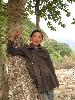 Sichuan:Xiaojin Xian. SW of the city of Xiaojin at Shalong Xiang. Local girl.